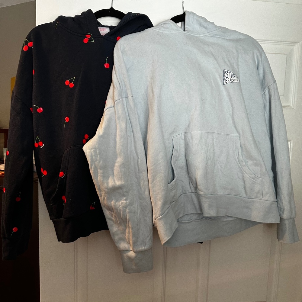 Two Starfit Hoodies.